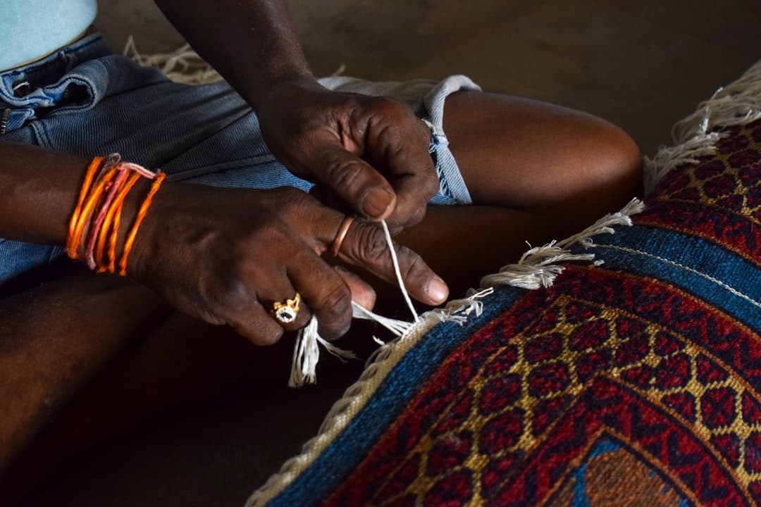 Handwoven Dhurrie Rug